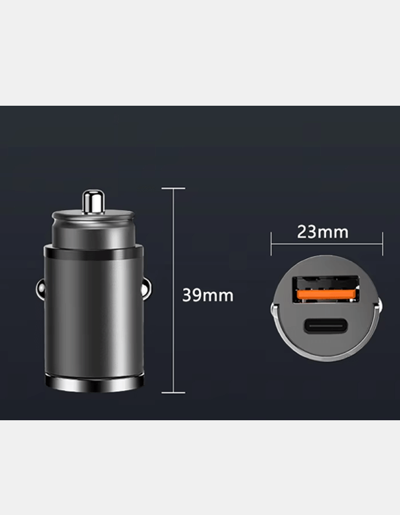 Hiter avtopolnilec USB in USB-C