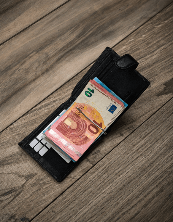 Moška denarnica Cavaldi Rette črna