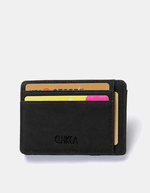 Moška denarnica CUIKCA flip črna