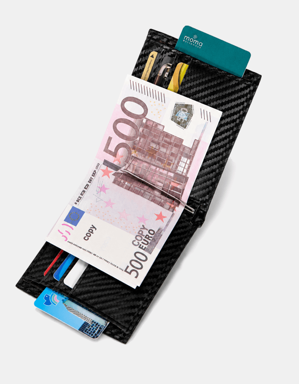 Moška denarnica NightLine carbon