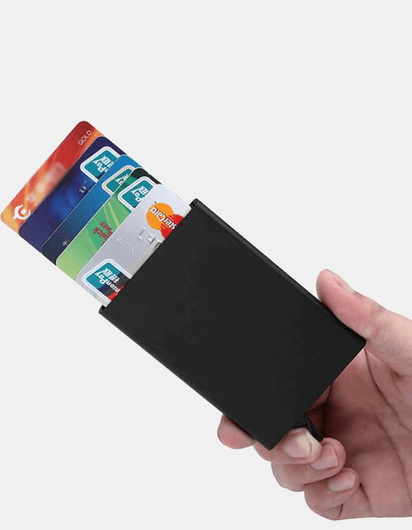 Etui za kartice Slim črna
