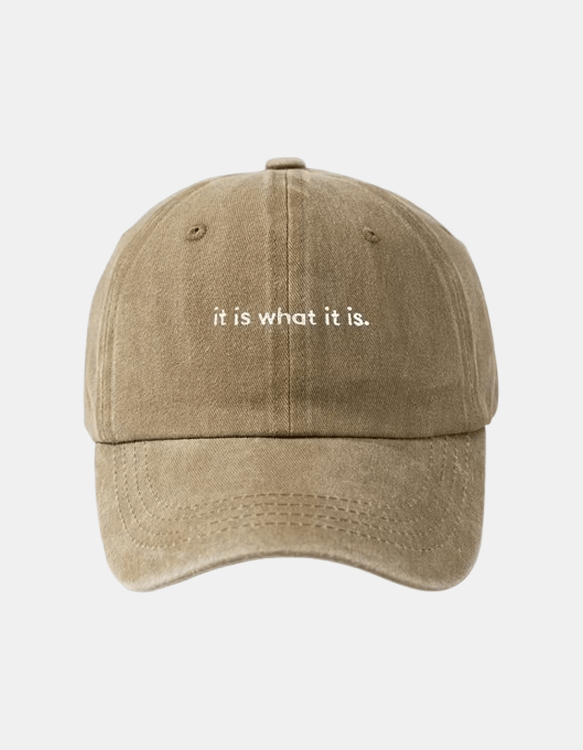 Kapa "It is what it is"