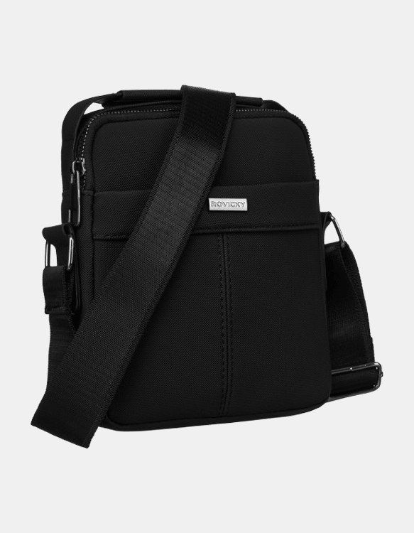 Moška crossbody torba Rovicky Tenor črna