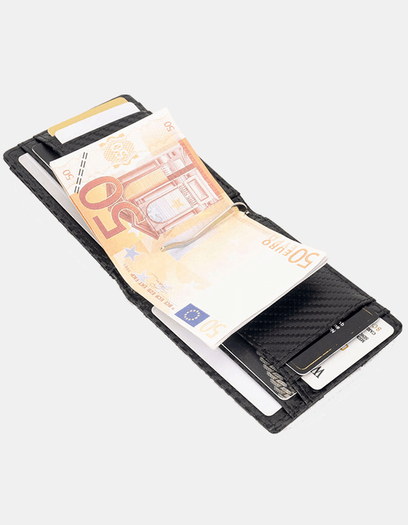 Moška denarnica Miracle Pouch Carbon