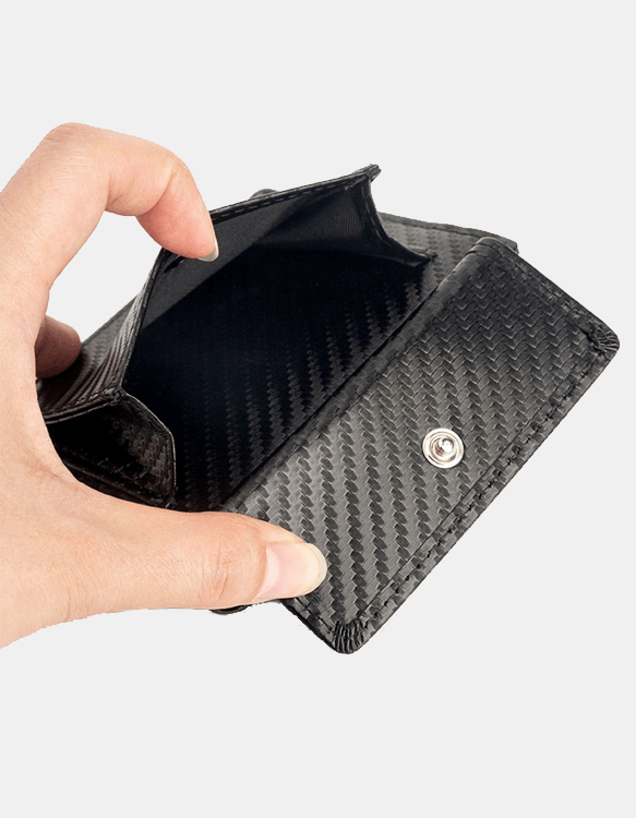 Moška denarnica Miracle Pouch Carbon